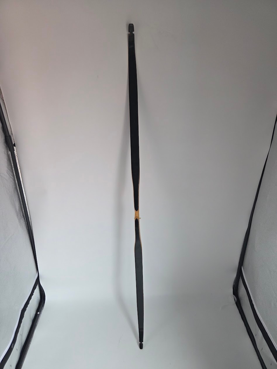 Stemmler Archery Arabian 58 Inch Recurve Bow Marked 30 Pound Draw Black Finish
