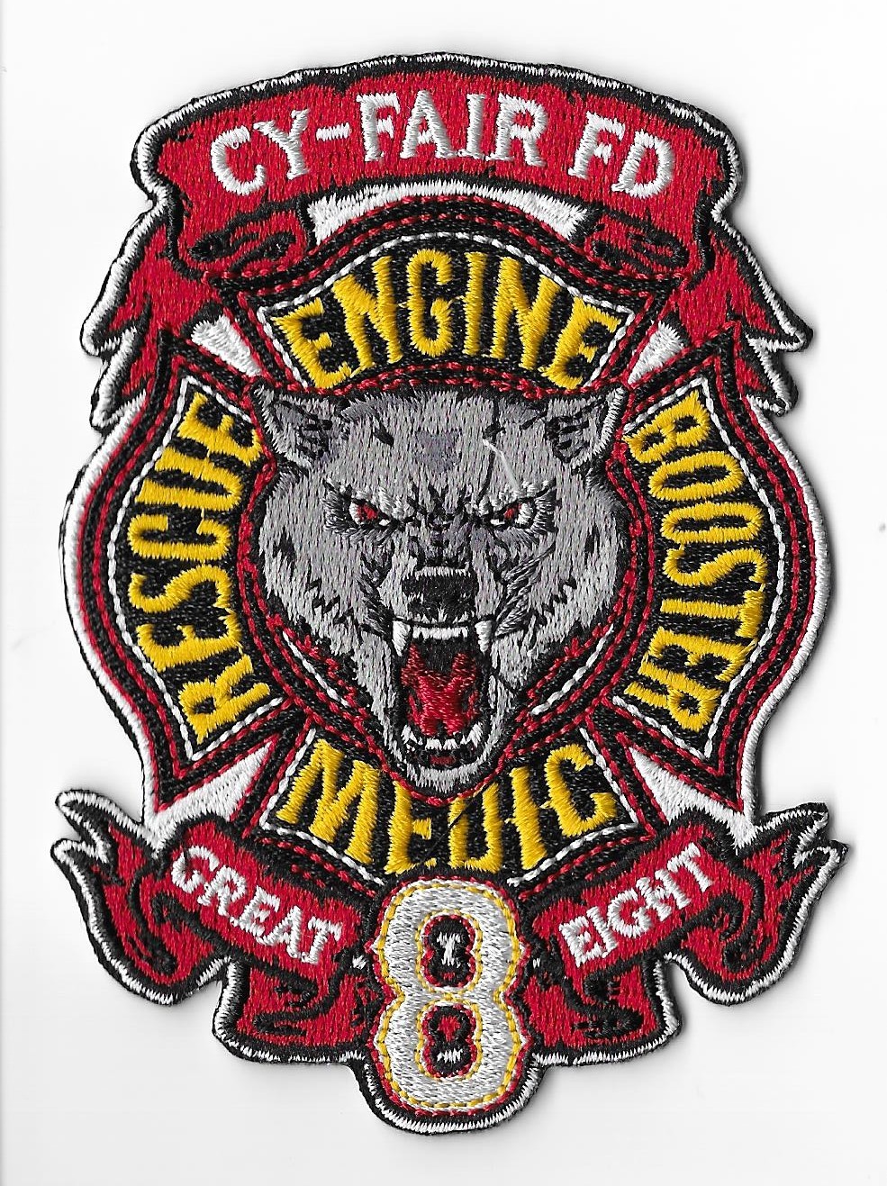 Cy-Fair Fire Department, Texas Station 8 Patch V1