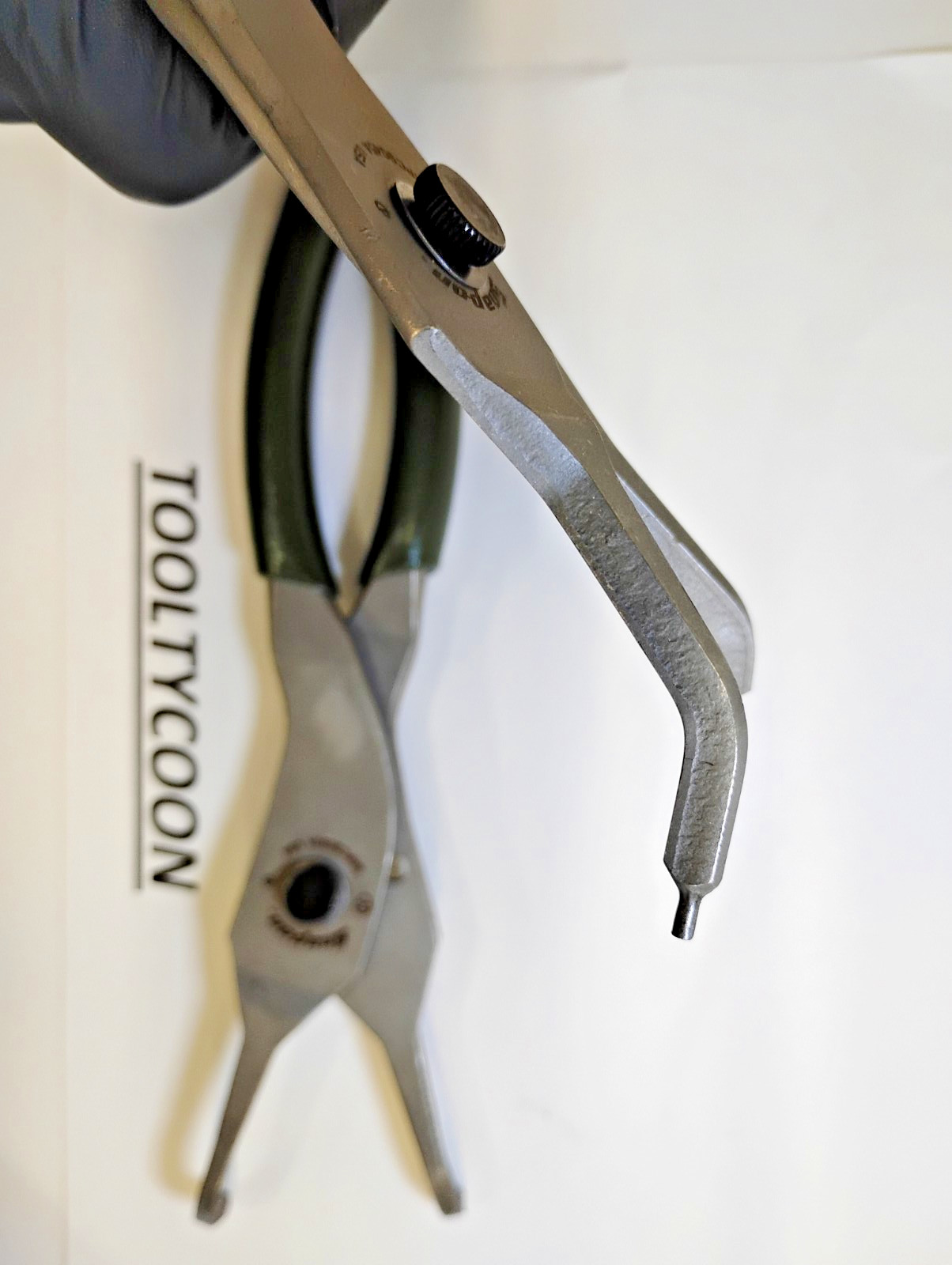Snap-On Tools USA NEW 2pc Custom Snap Ring Plier Set SRPC9045ACG SRPC9090ACG