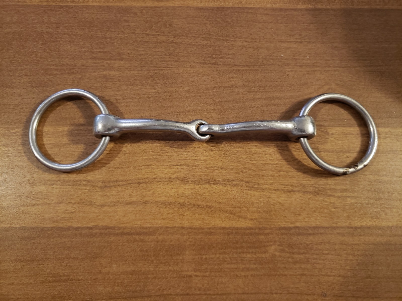 Horse / Draft 5.25" Loose Ring Snaffle Bit Tack Equine Horse Western English