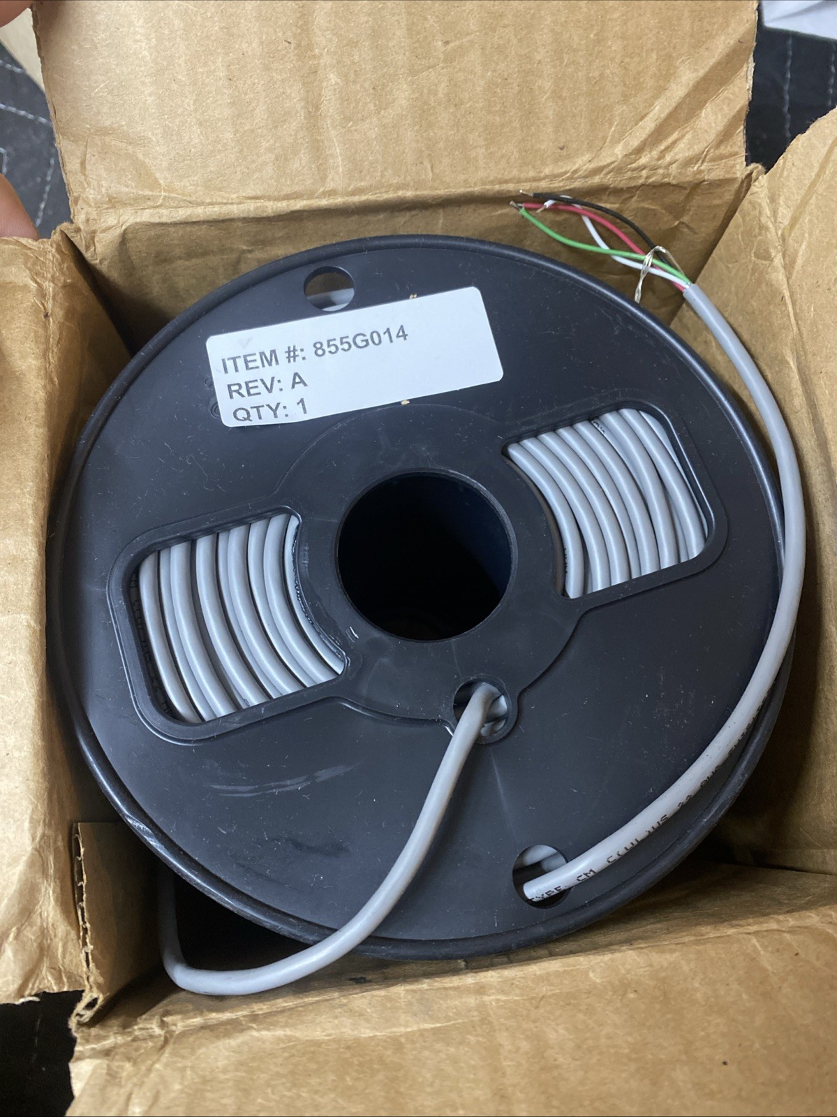 New HME Cable SPL 4-conductor, 22 AWG 400’ 855G014 REV A 040952