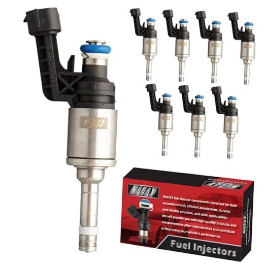 Set of 8 Fuel Injectors 16600-1LA0A Replacement for Infiniti FJ1179