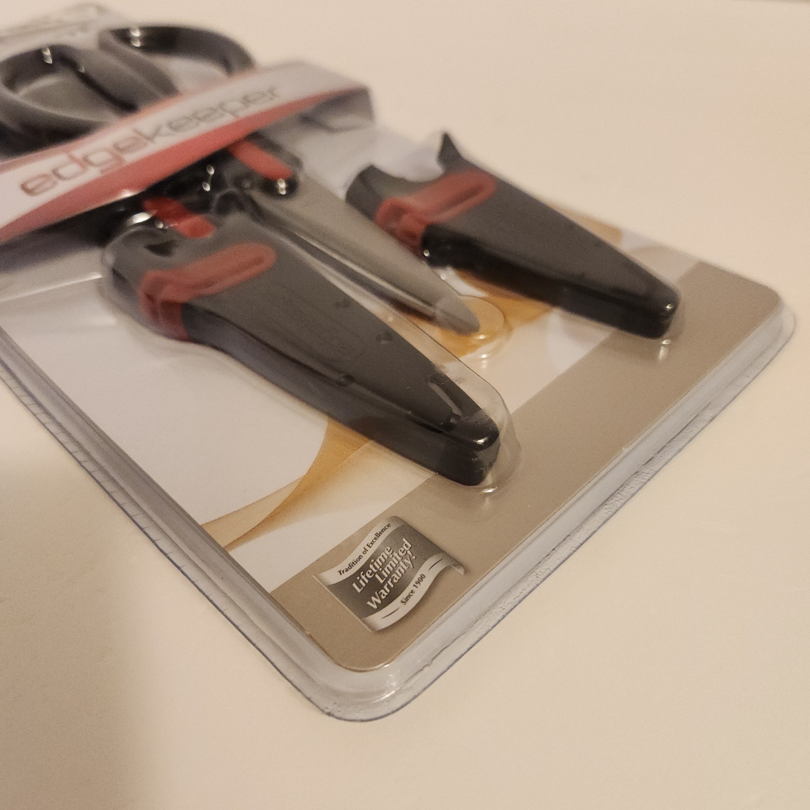 Farberware Edgekeeper Shears Set w/ Built-in Sharpener - 2 Piece Black