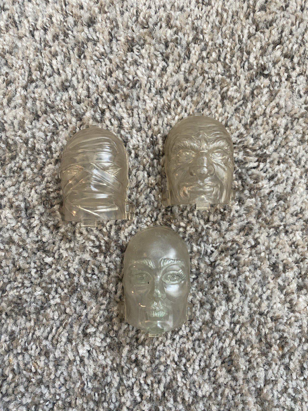1984 Vtg. Kenner Play-Doh Count Creepyhead & Friends Play Set Mummy Mask Lot