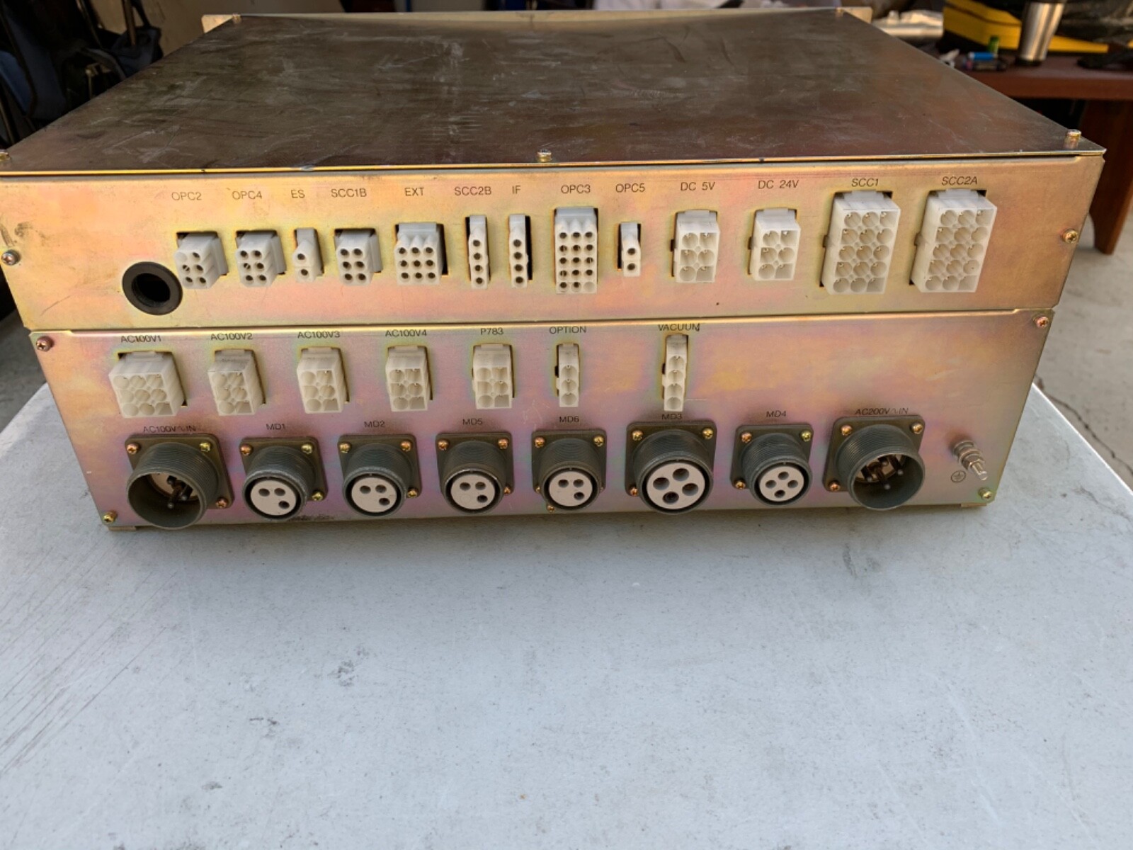PANASONIC PANADAC Model 936-45A Power Source Box ( Made in Japan)