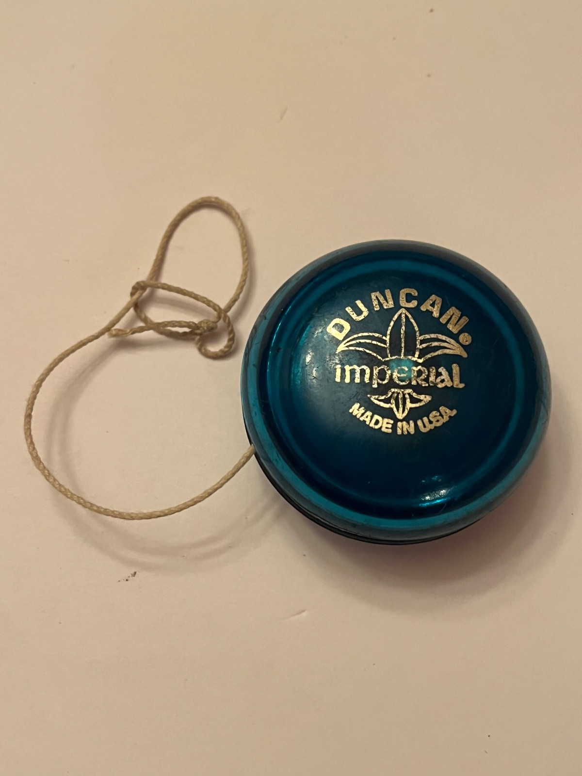 Vintage Imperial Duncan Yo Yo Blue USA