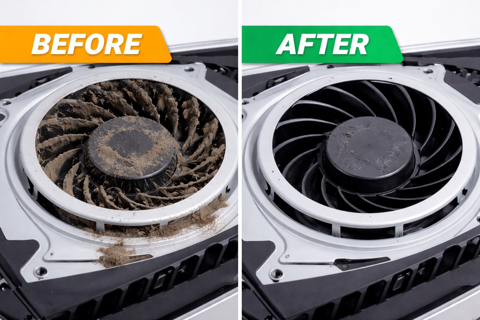 PlayStation 5 PS5 Cleaning Service – Fix Overheating – Internal Dust Removal
