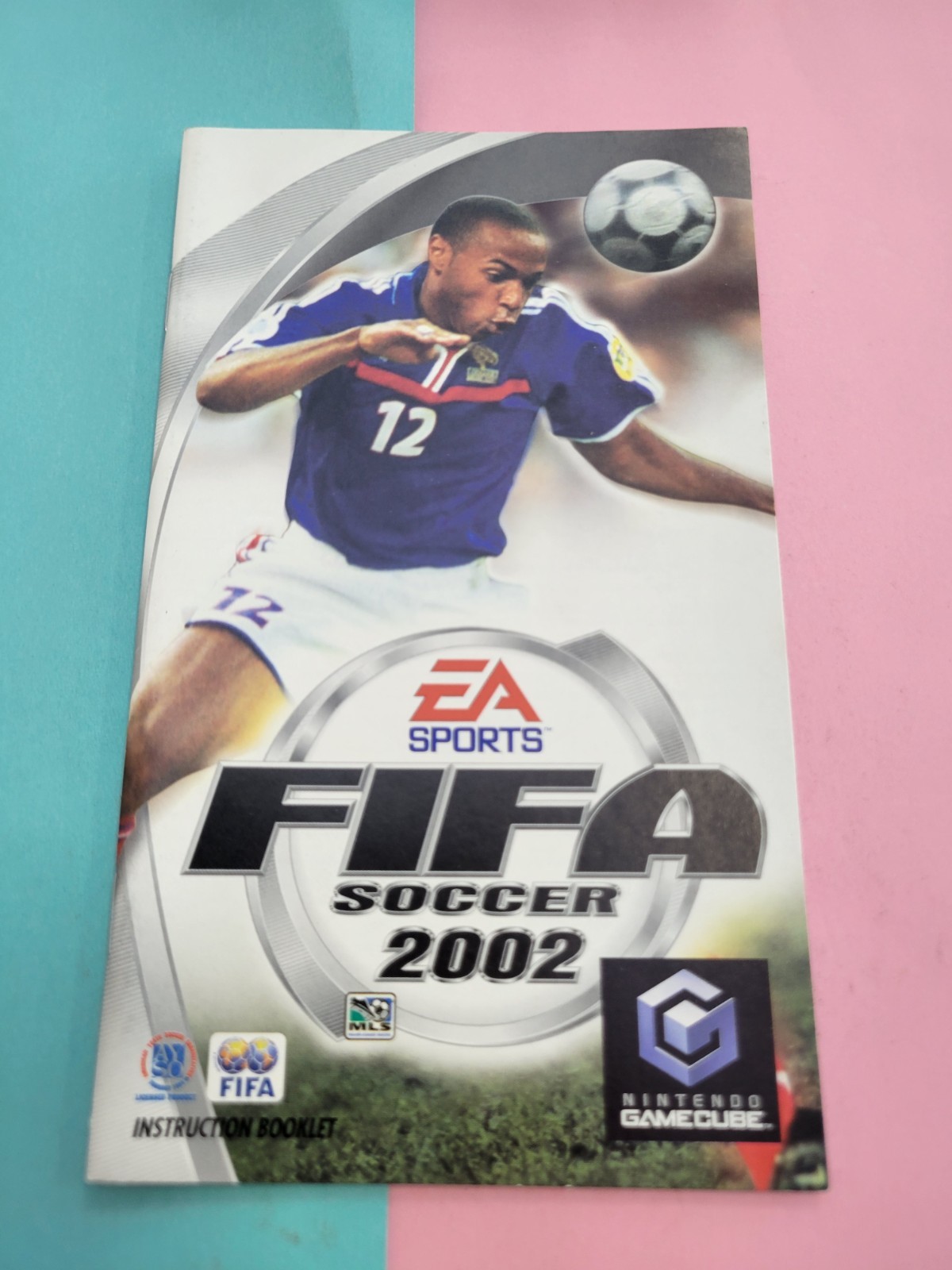 FIFA Soccer 2002 Authentic Nintendo GameCube Manual Only