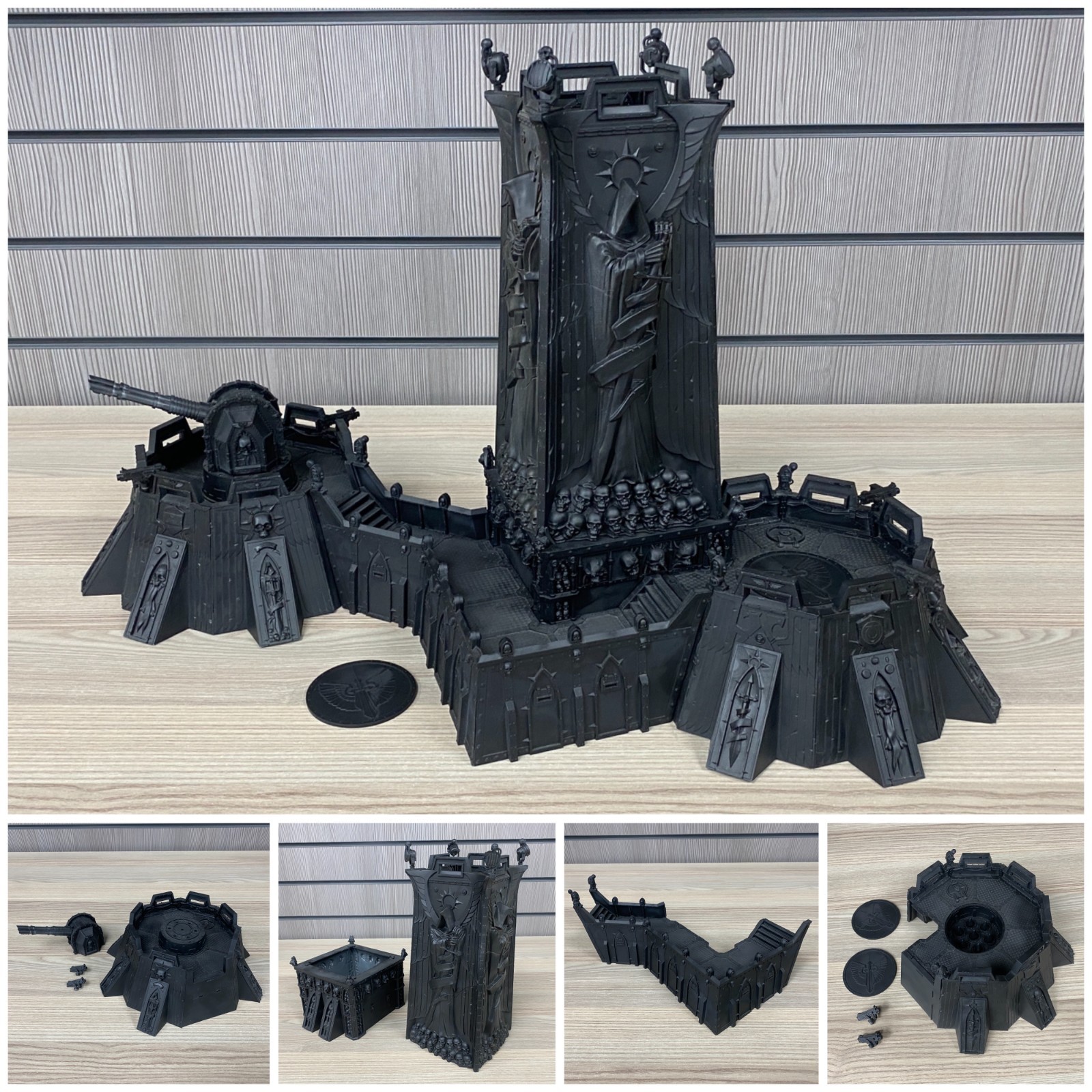 WARHAMMER 40K FORTRESS OF REDEMPTION DARK ANGELS TERRAIN BUNKER SCENERY