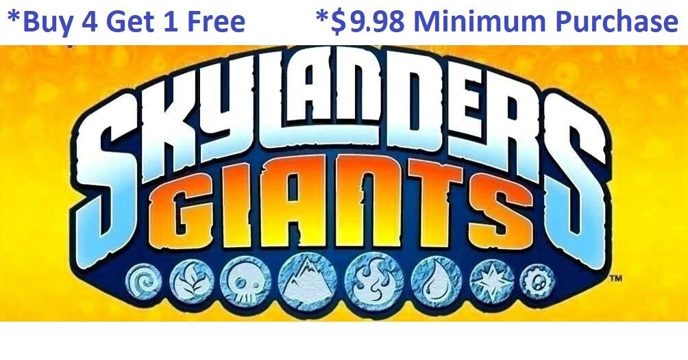 * Buy 4=1 Free Skylanders Giants Complete UR Set * $9.98 Minimum Purchase