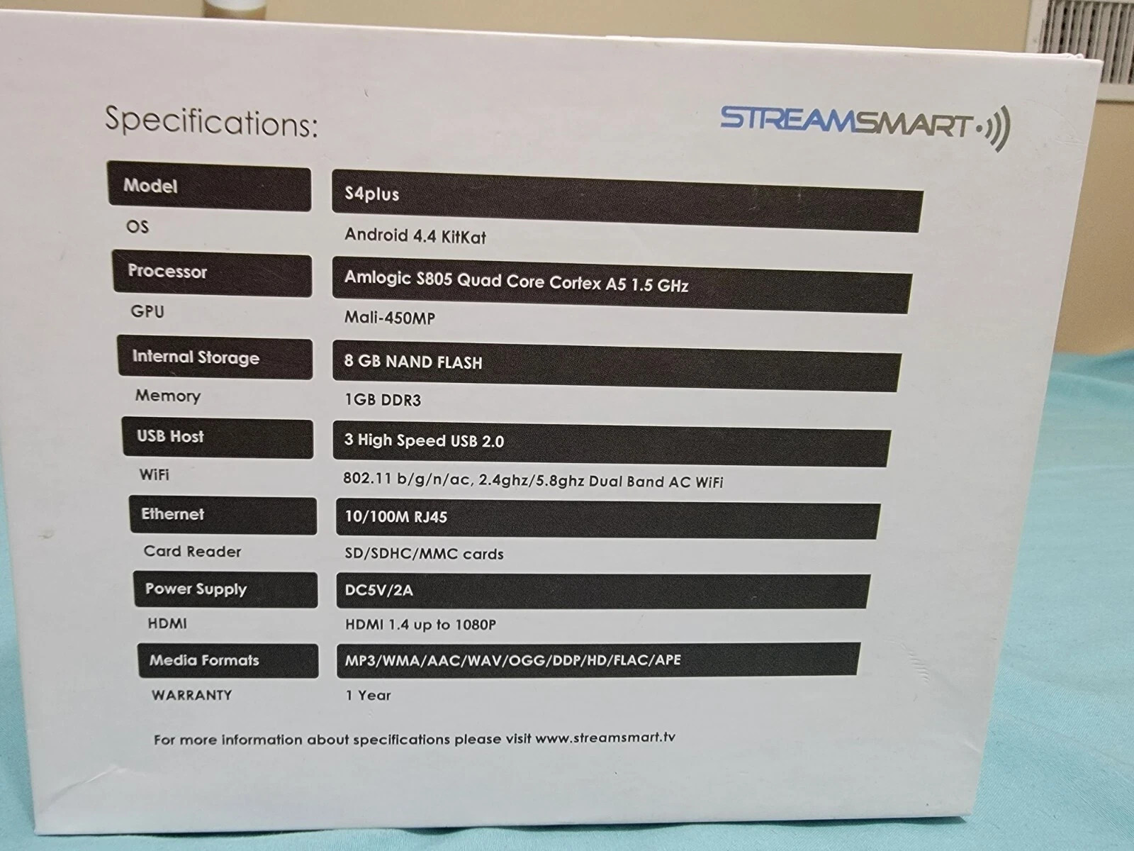 StreamSmart Pro Quad Core Media Stream Player