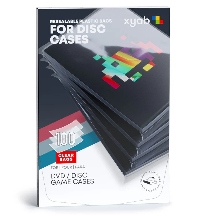 100 Pack Game Case Sleeves - Brand New - PS2|PS3|PS4|PS5|Xbox|Xbox 360|Xbox One