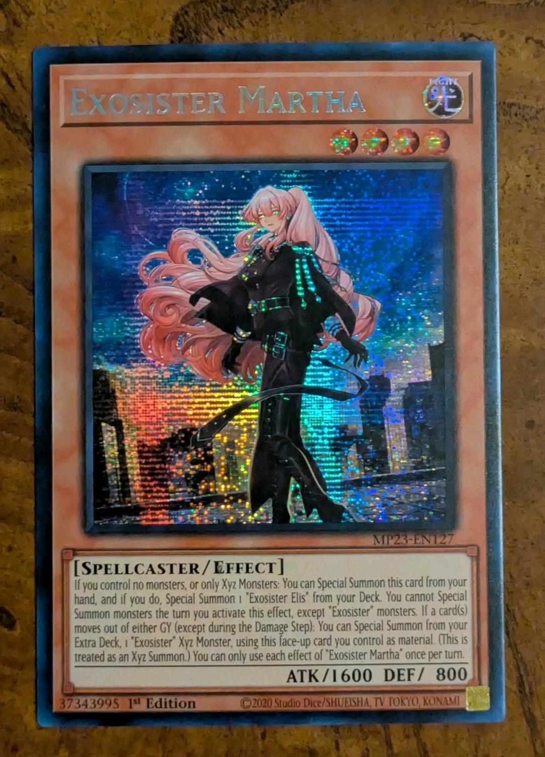 Exosister Martha MP23-EN127 1st Ed Prismatic Secret Rare Near Mint Yu-Gi-Oh!