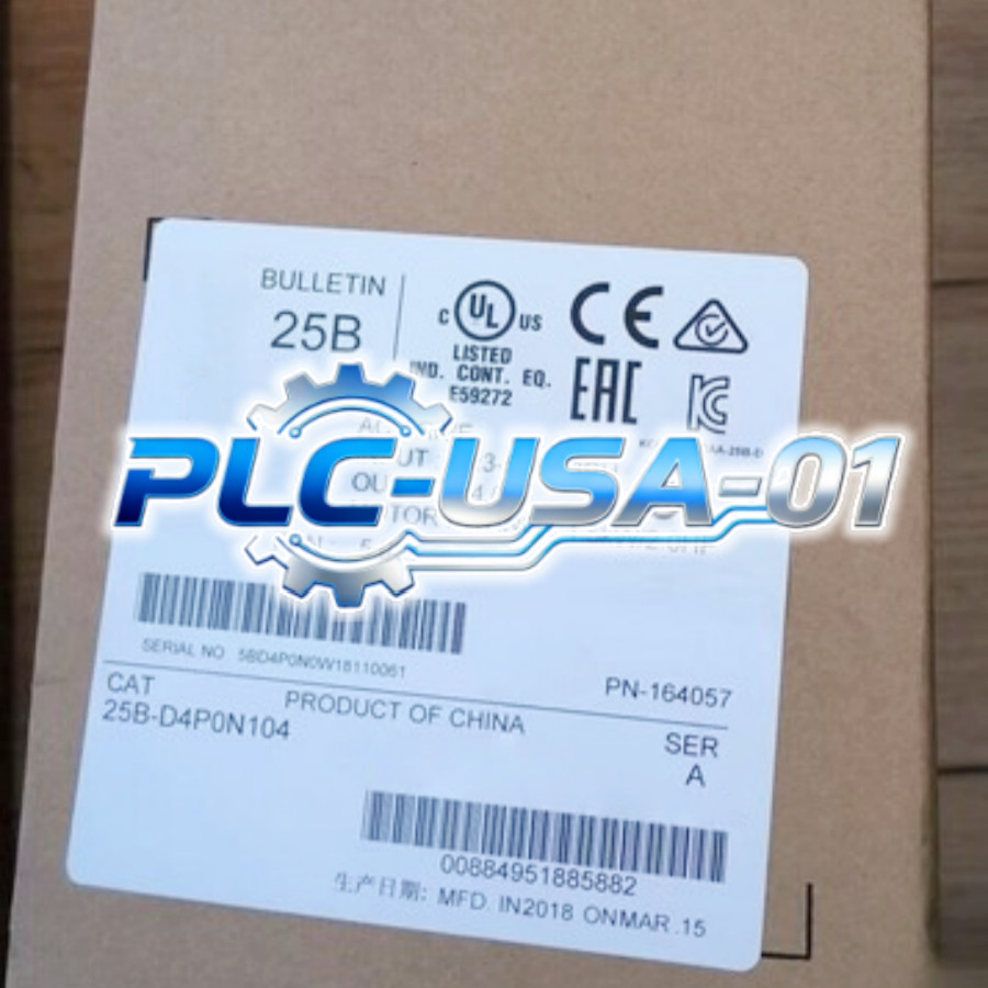 25B-D4P0N104 1PCS Brand New AB 25B-D4P0N104 SER A  Fast shipping