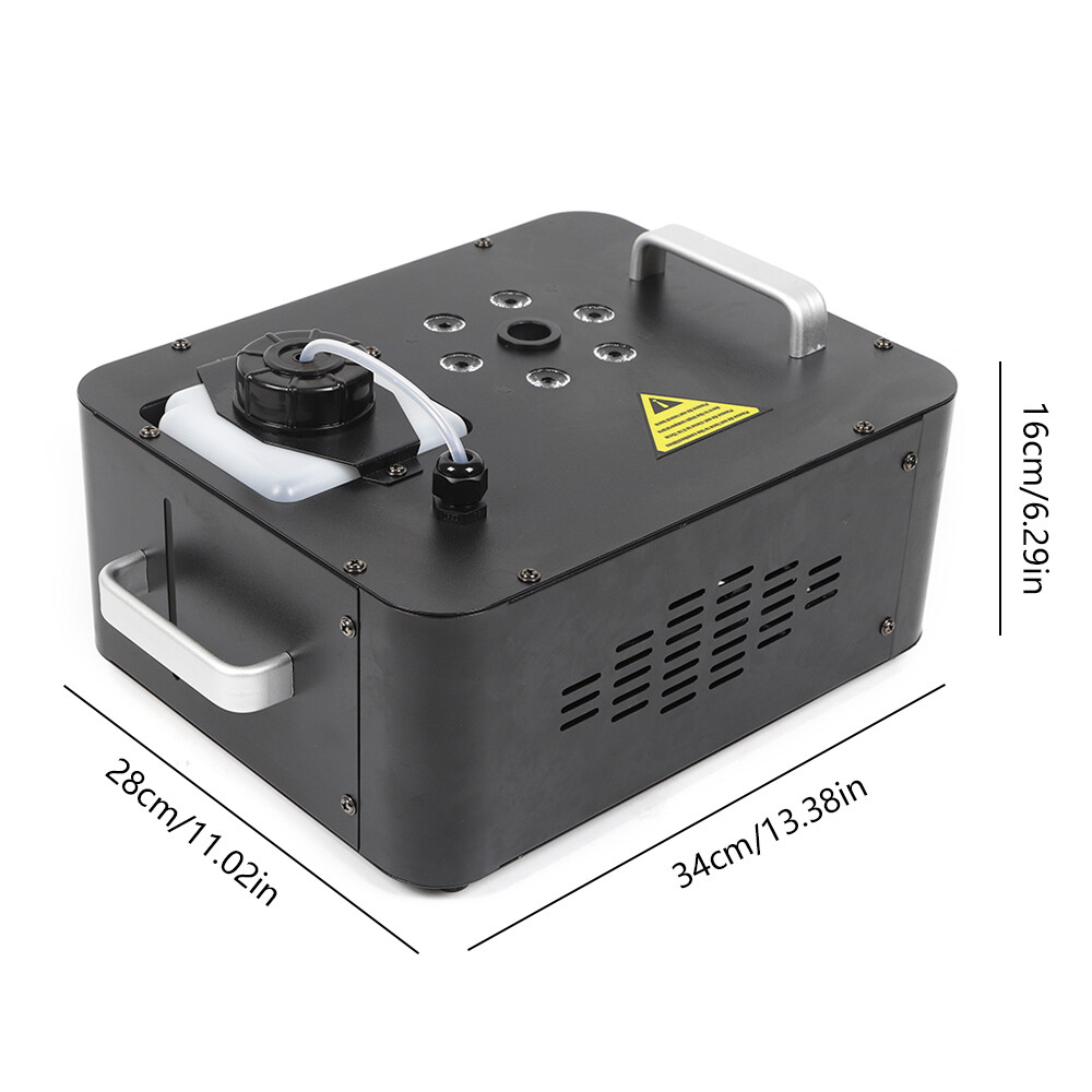 6LED DJ Geyser Smoke Fog Machine Pyro Stage Vertical Upspray Fogger DMX RGB New