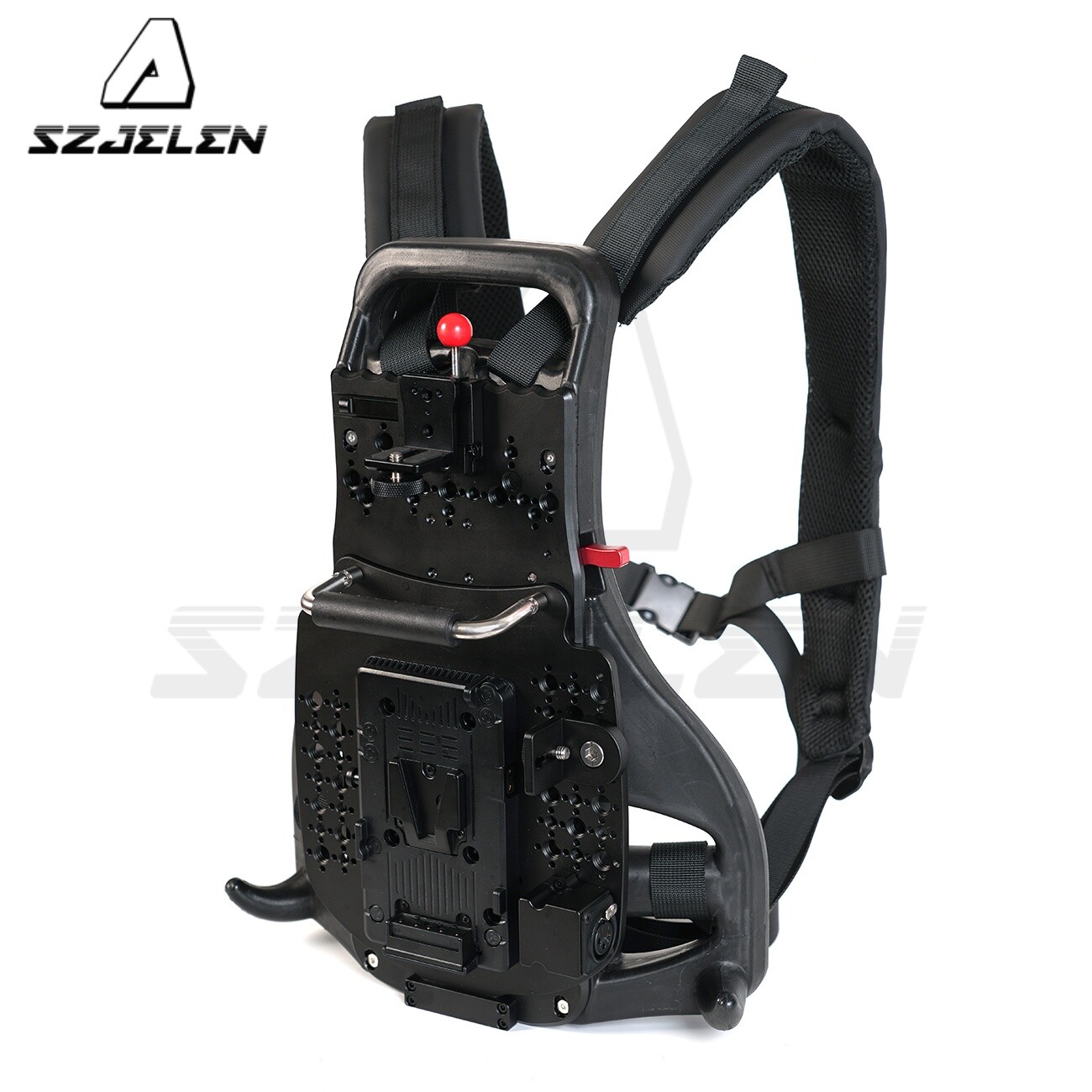 Camera V-mount/B-mount Battery backpack XLR Power Output Handle Fixing Plate