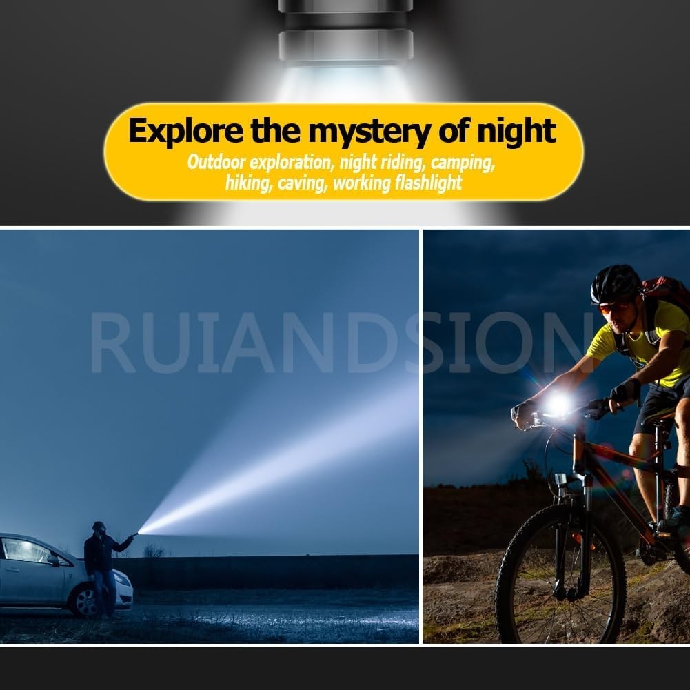 Multi-Purpose E10 LED Flashlight Bulb - 240LM, Cool White, Easy Install