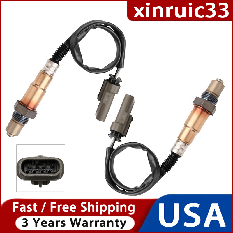 2PCS Oxygen Sensor For 2018-2022 GMC Terrain 1.5L L4 Turbo Upstream+Downstream
