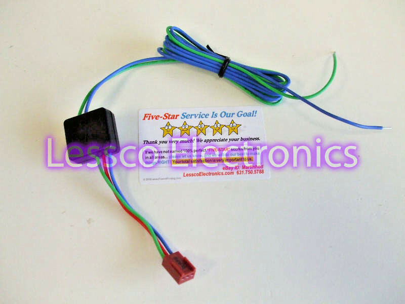 Omega DLP-P3 Negative To Positive Door Lock Inverter - to + Relay Converter Plug