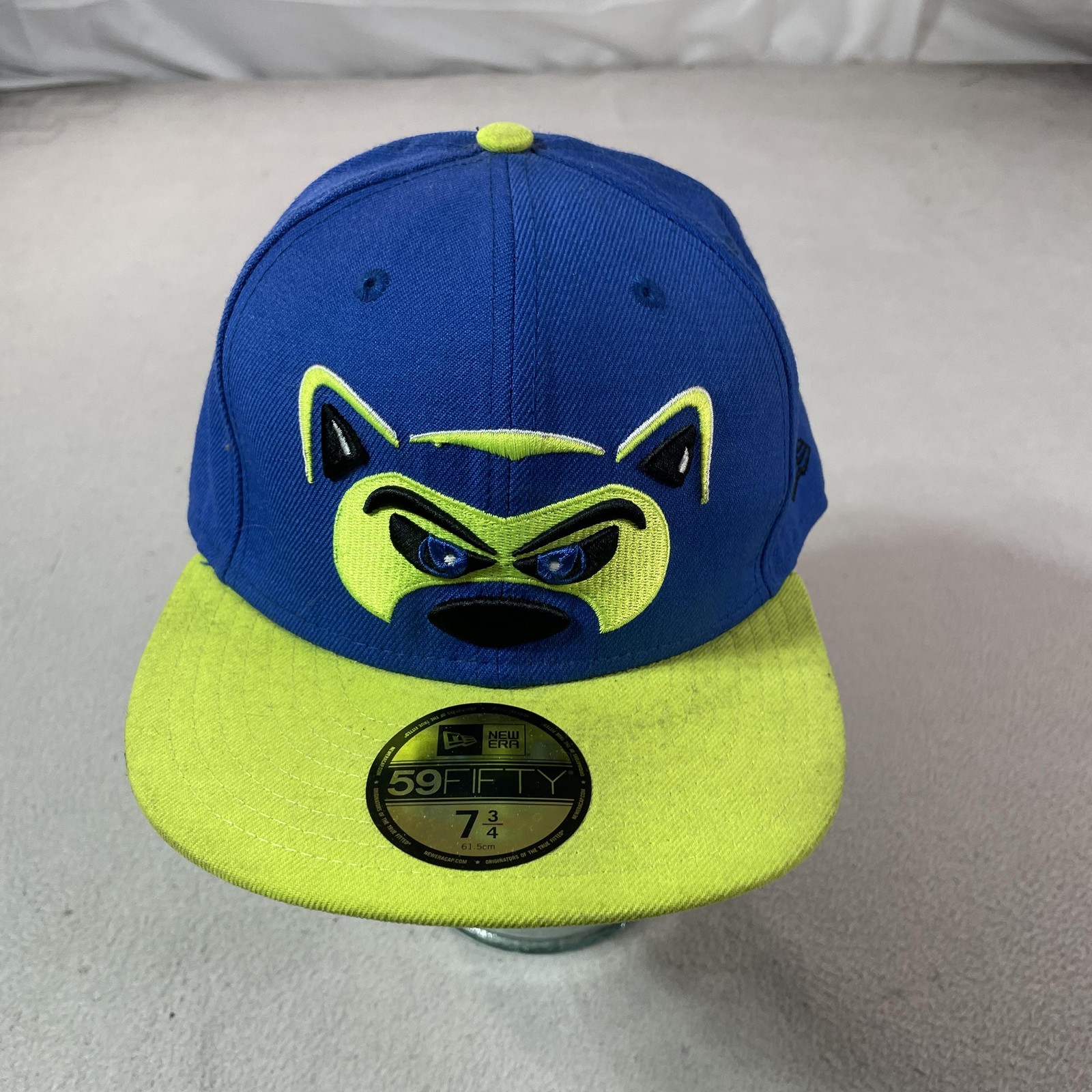 Hudson Valley Renegades Hat Cap Fitted 7 3/4 Blue New Era New York Penn League