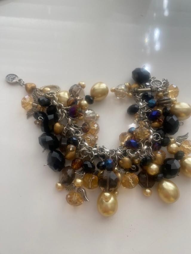 Artisan Handmade Beaded Crystal Bracelet