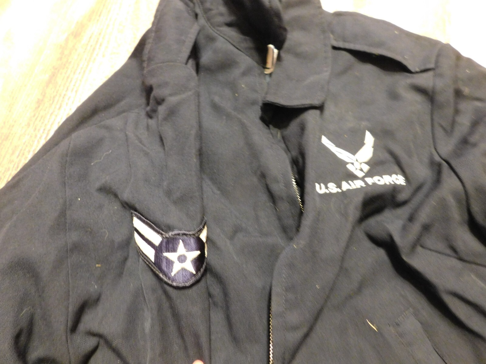 USAF WOMAN'S LIGHTWEIGHT JACKET SIZE 12R ( without liner)