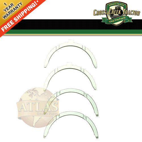 Thrust Washer Set for Indirect Injection, Flat Top Pistons fits Massey Ferguson