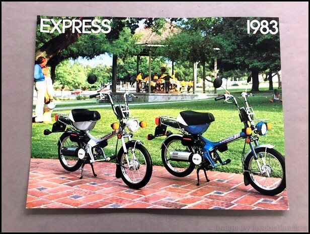 1983 Honda Express Scooter Bike Motorcycle 1-page Sales Brochure Spec Sheet