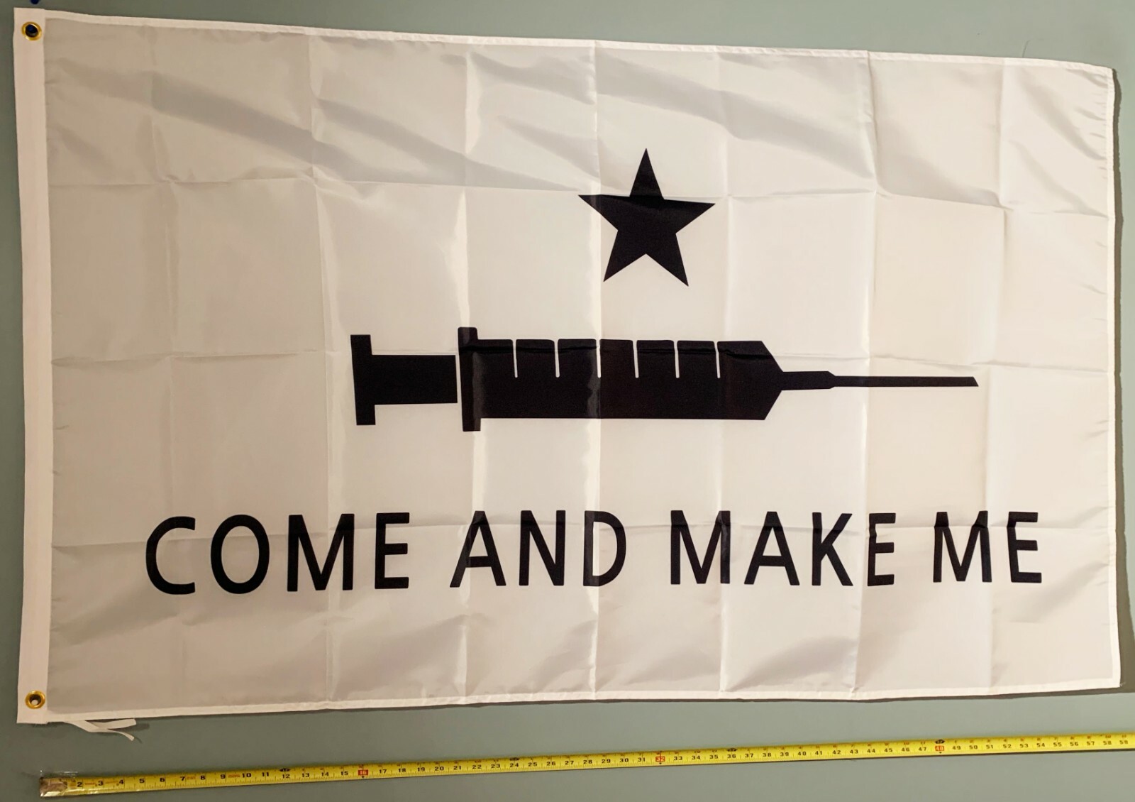 My Body My Choice FLAG FREE USA SHIPPING My Rights Come And Make Me USA Sign 3x5