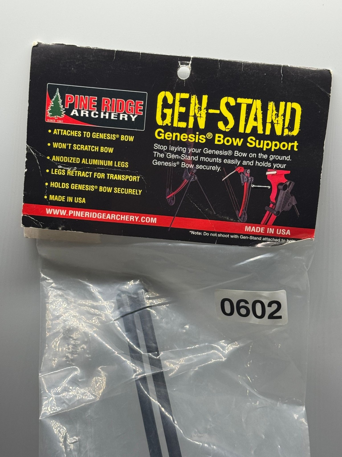 Pine Ridge Archery Gen-Stand Bow Stand for Genesis Bows 2562-BK