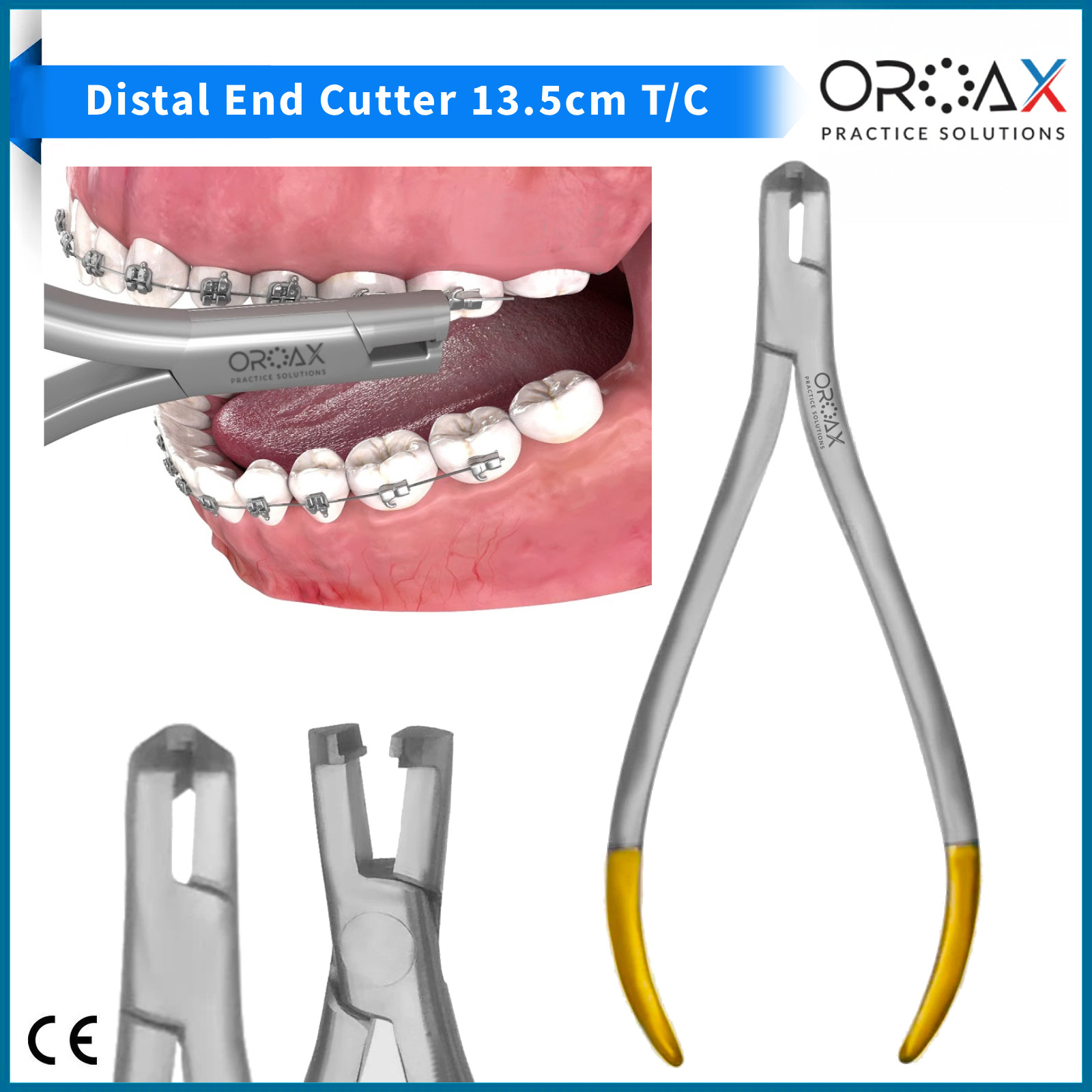 Orthodontics Distal End Buccal Tube Hard Arch Wire Cutting Dental Ortho Pliers