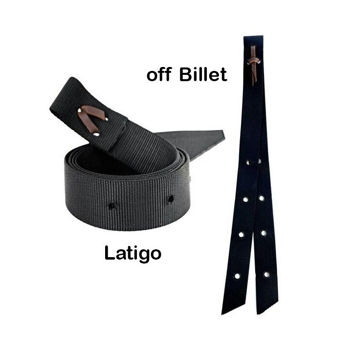 LATIGO OFF BILLET SET FOR HORSE WESTERN SADDLE TIE DURABLE CINCHES TACK