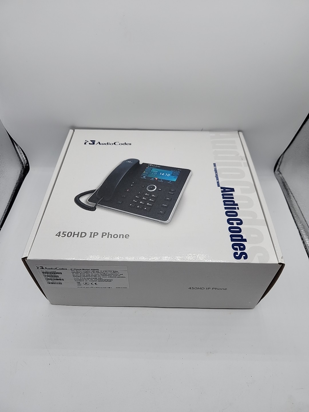 AUDIOCODES 450HD IP PHONE - NEW IN OPEN BOX