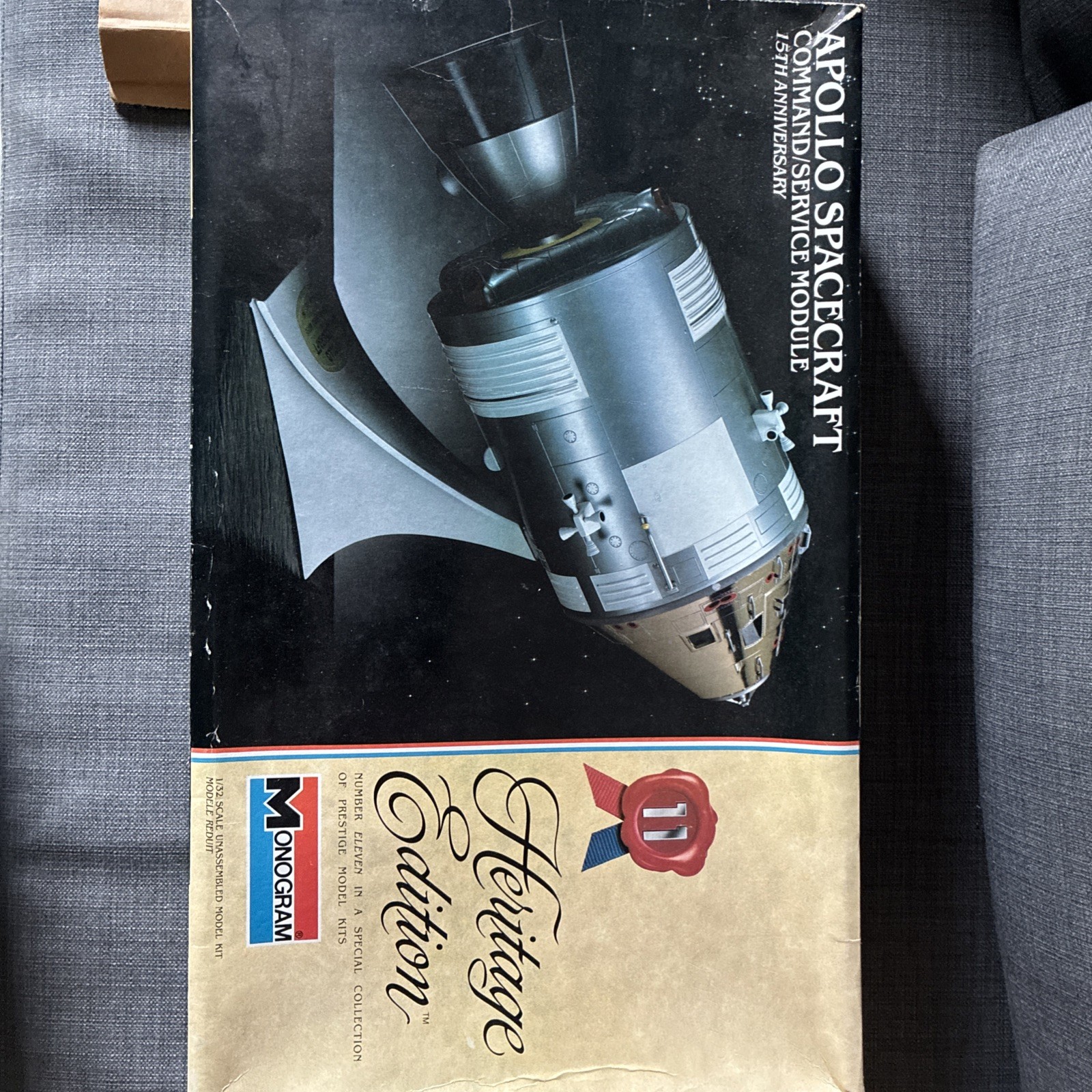 Monogram Apollo Spacecraft 1:32 Scale Model - 25th Anniversary-vintage 1993
