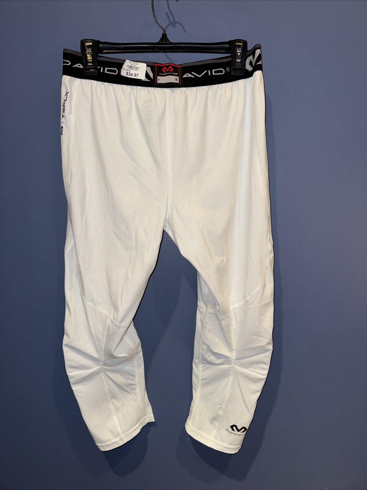 XL McDavid Football Under Teflex 3/4 Tight 36X 21