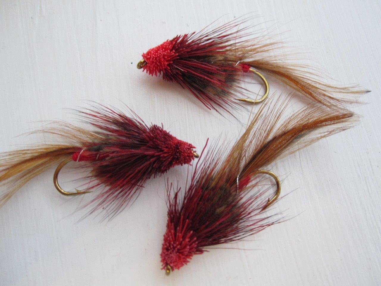 3 EA A-1 MATUKA SCULPIN'S (COLORS & SIZES), STREAMERS