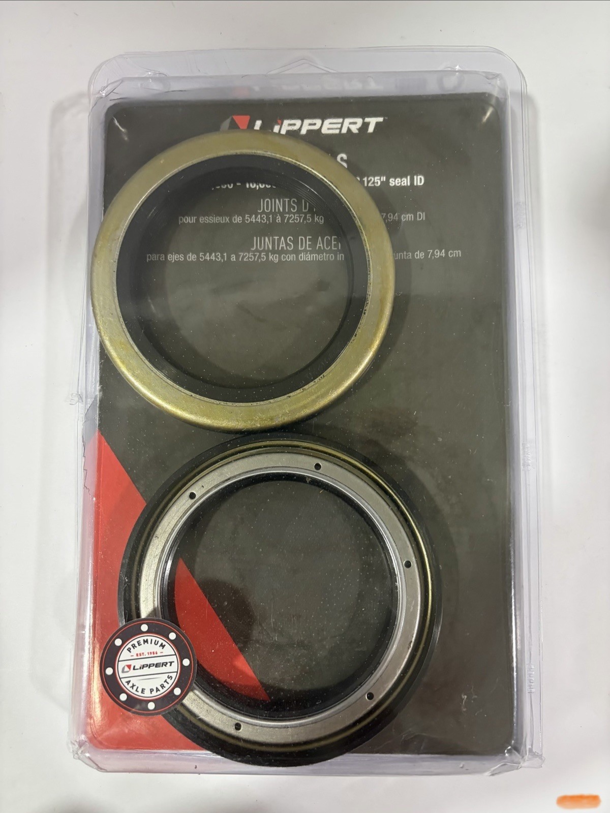 Lippert Wheel End Oil Seal 12000-16000 lbs Axles 3.125” Seal ID 2 Pk 2023134020