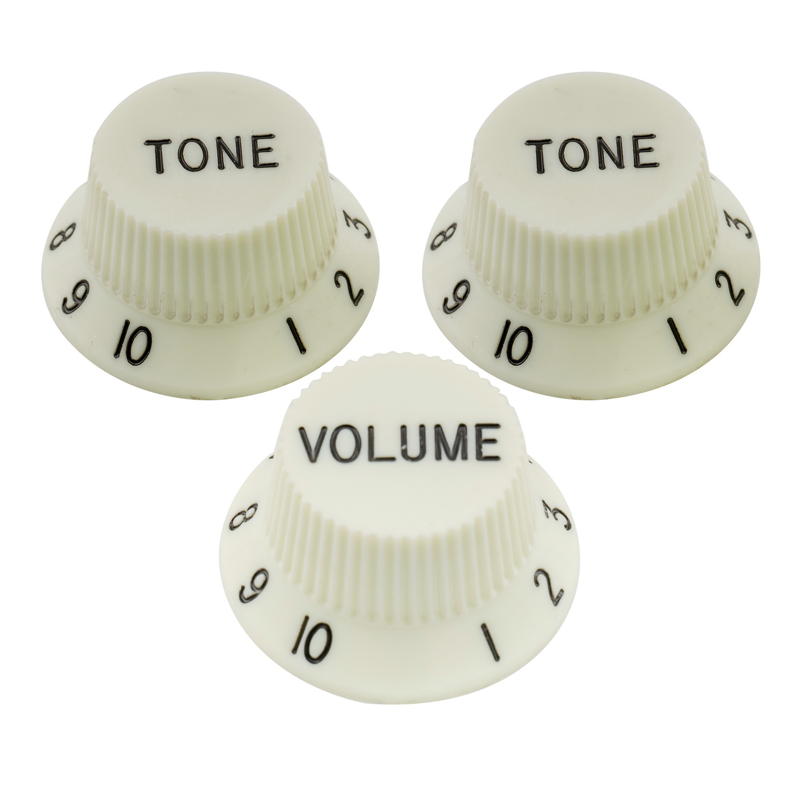 Musiclily Pro Mint Green Imperial Inch 1 Volume 2 Tone Knob For USA Strat Guitar