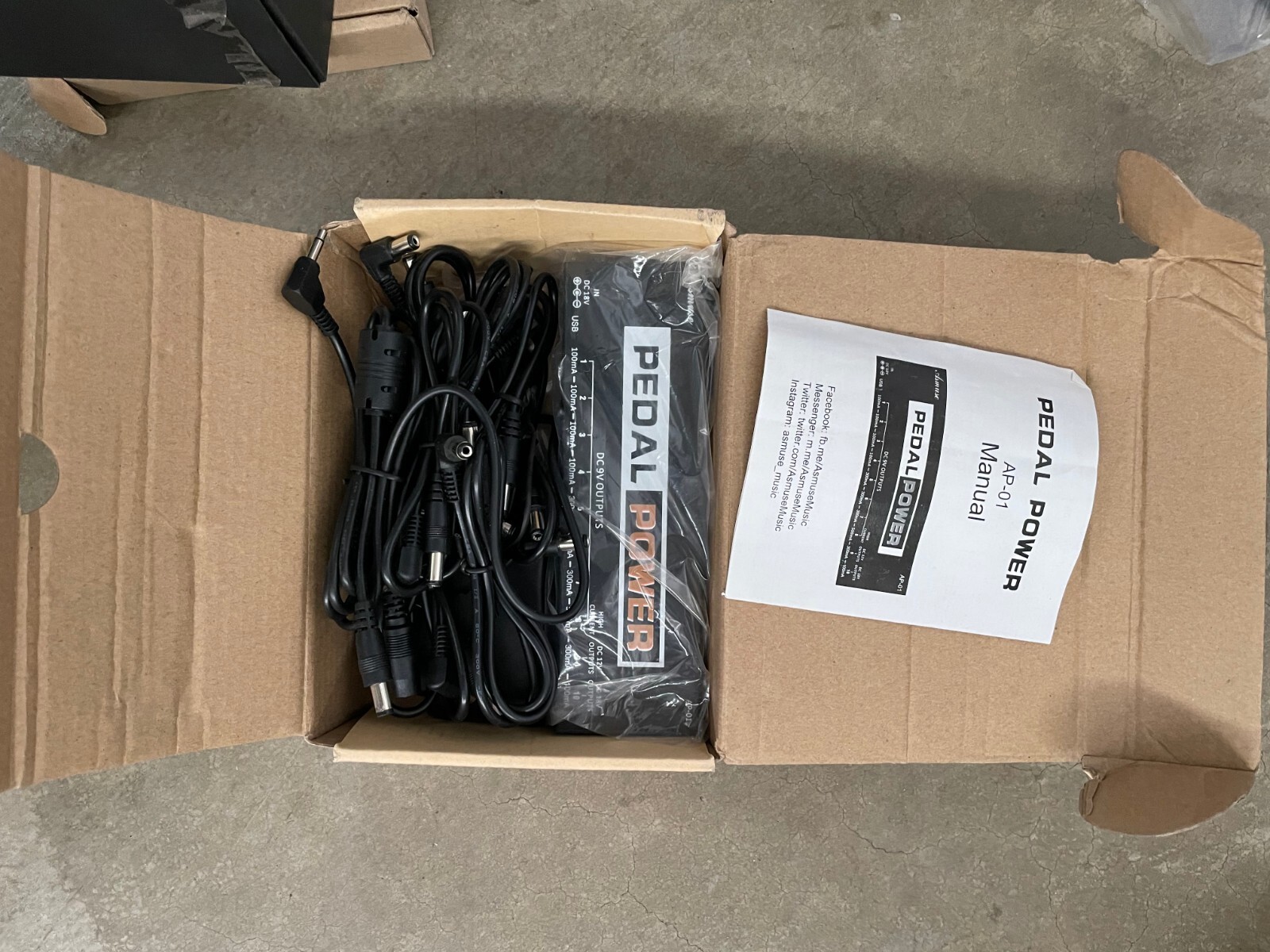 Asmuse Pedal Power AP-01