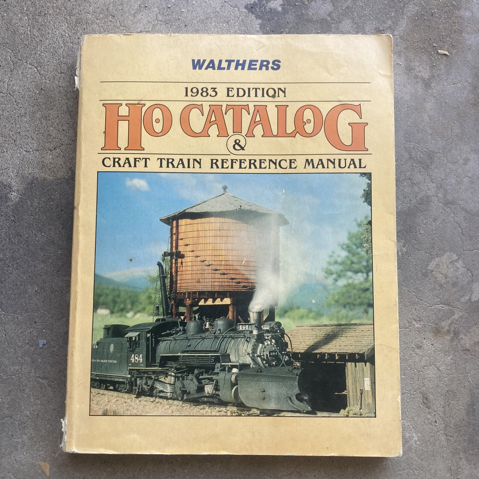 WALTHERS 913-626 1983 EDITION HO CATALOG & CRAFT TRAIN REFERENCE MANUAL