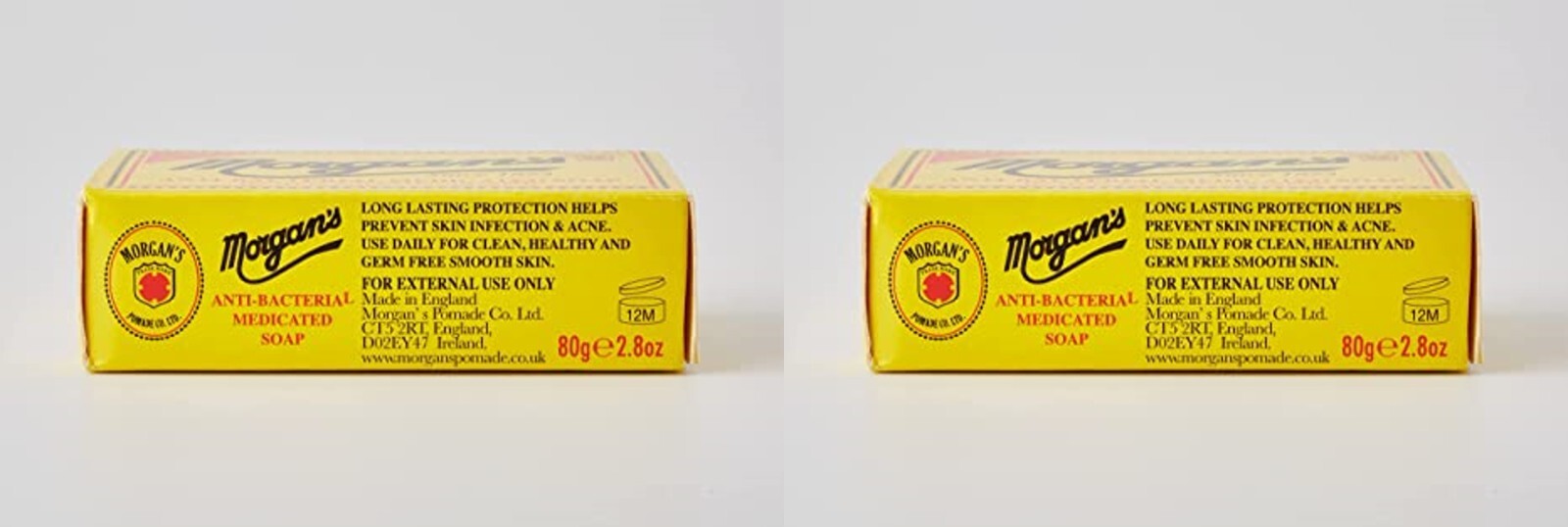 Morgan's Anti-Bacterial Medicated Bar Soap, 2.8 oz - (2 PACK)