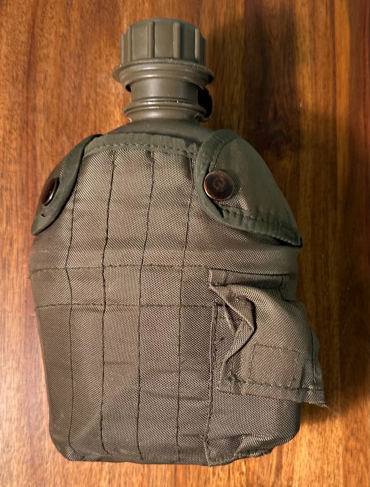 Military Platic Canteen with Nylon Cover