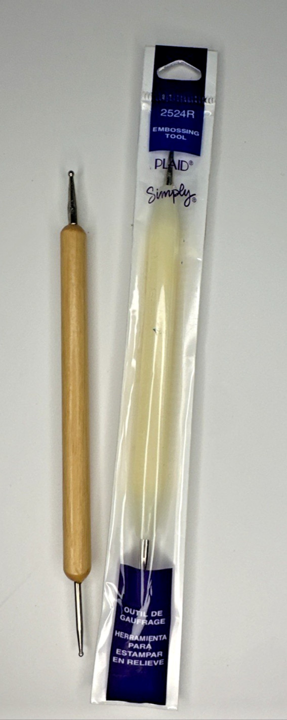 Simply Painting Dotting & Embossing Stylus(1) & 1 unbranded Paper craft Tool