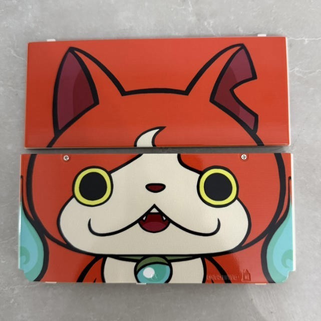 Nintendo New 3DS console parts Kisekae Face Plates cover Jibanyan Yo-kai Shell~