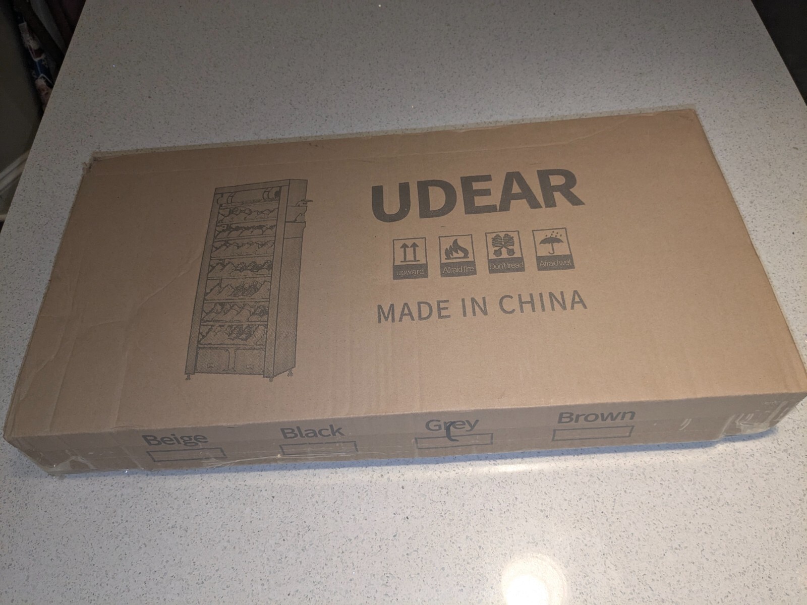 NEW Open Box-Up to 2 Udear 7-Tier Shoe/Sneaker Cabinets for ~36 Pairs of Shoes