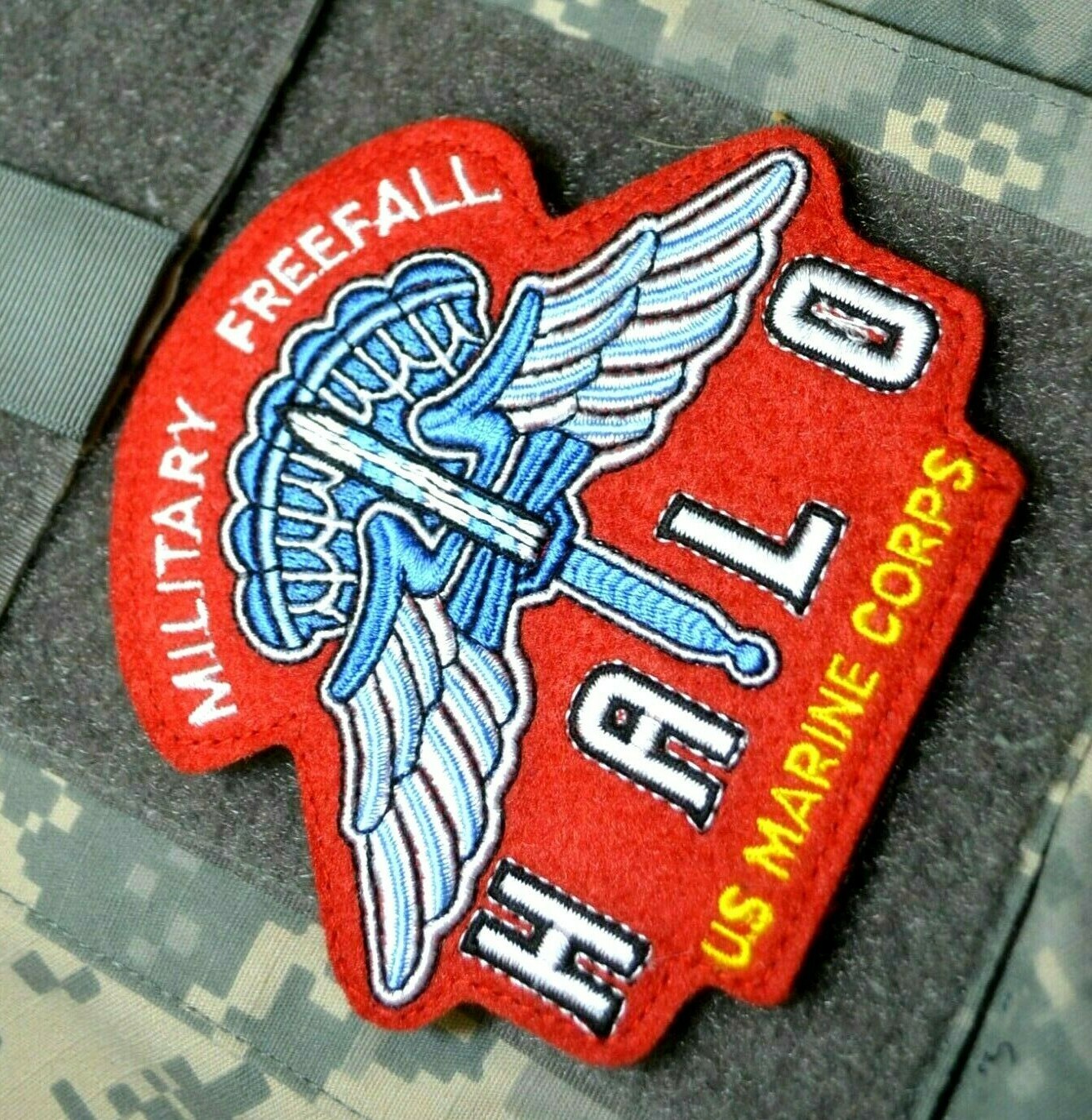 PMC DSS DIPLOMATIC SECURITY vêlkrö 2-PC: 2" TERMINATOR SKULL + IRAQ Tab