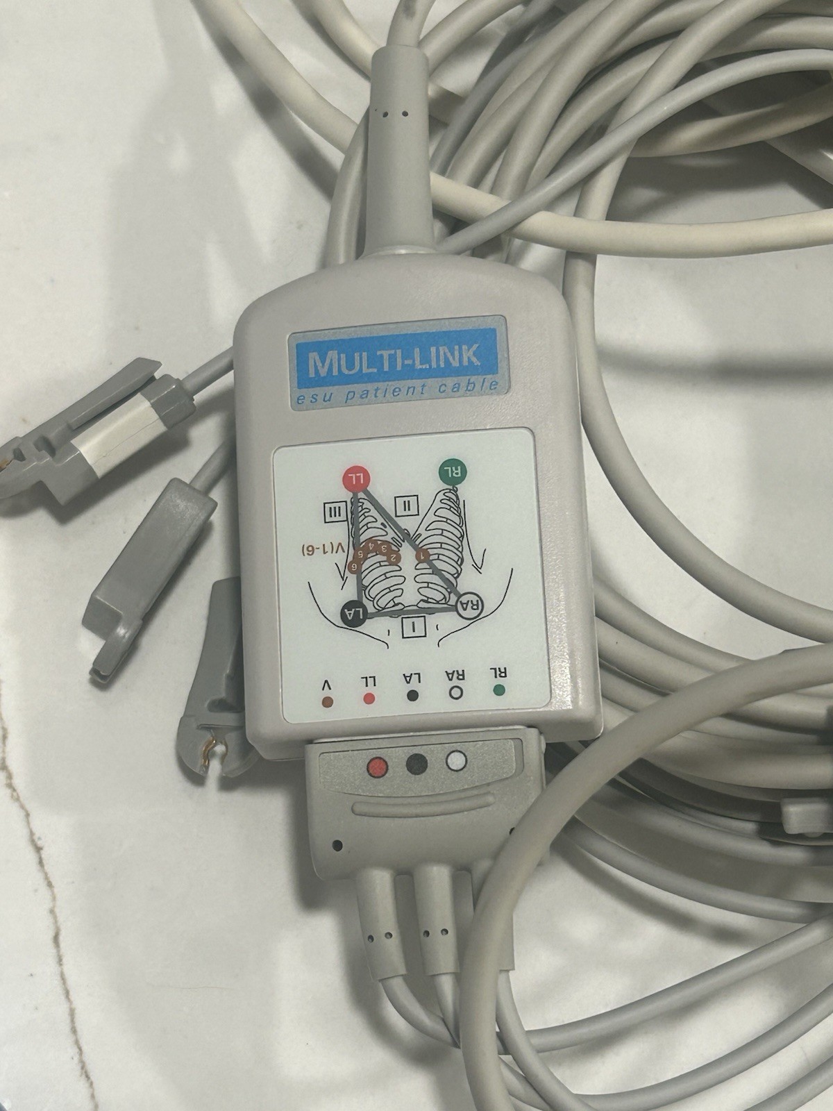 GE Multi-link ESU Patient Cable 2022948-001