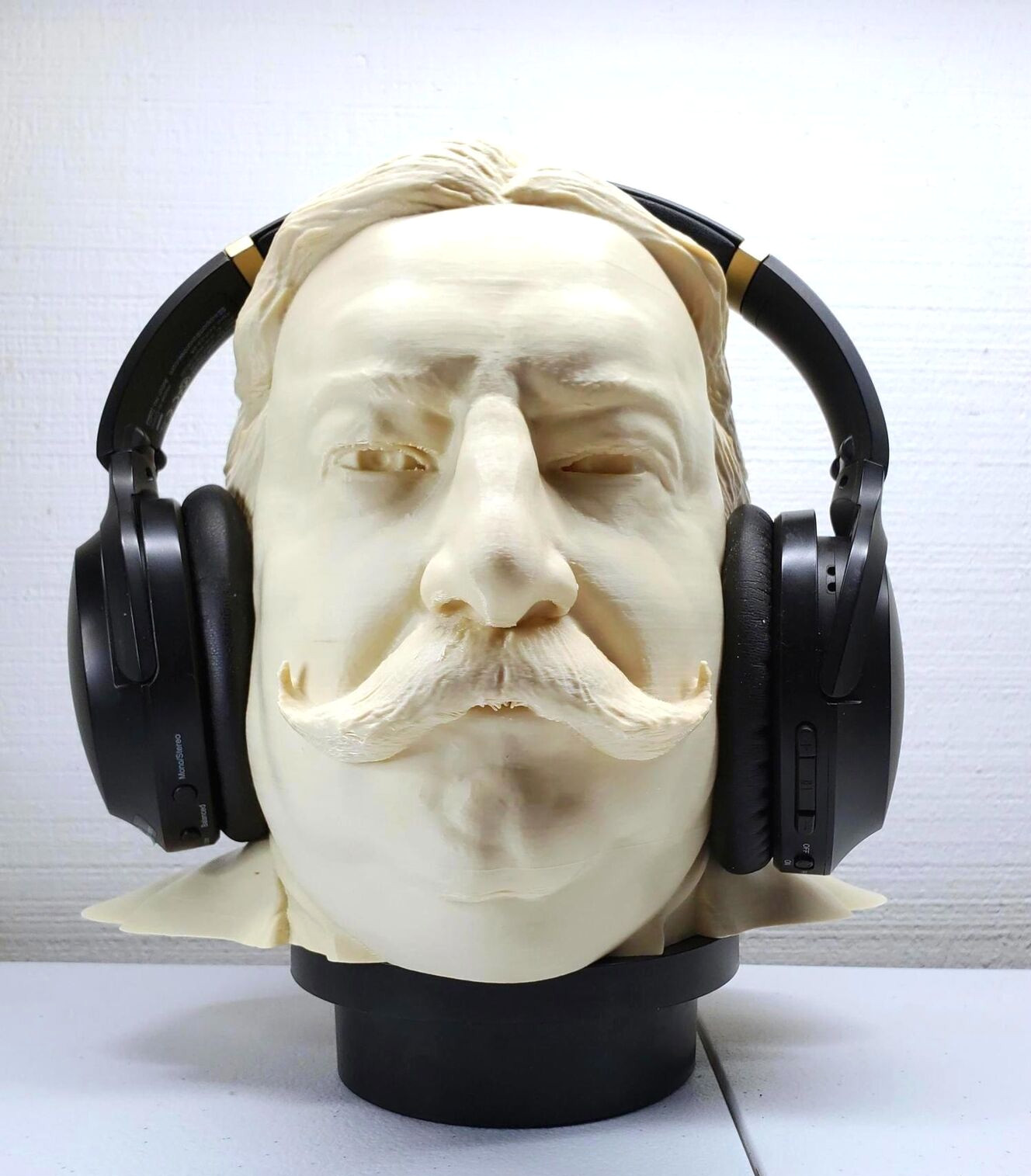 William Howard Taft Headphone Stand | Gamer History Headset Holder l POTUS Bust