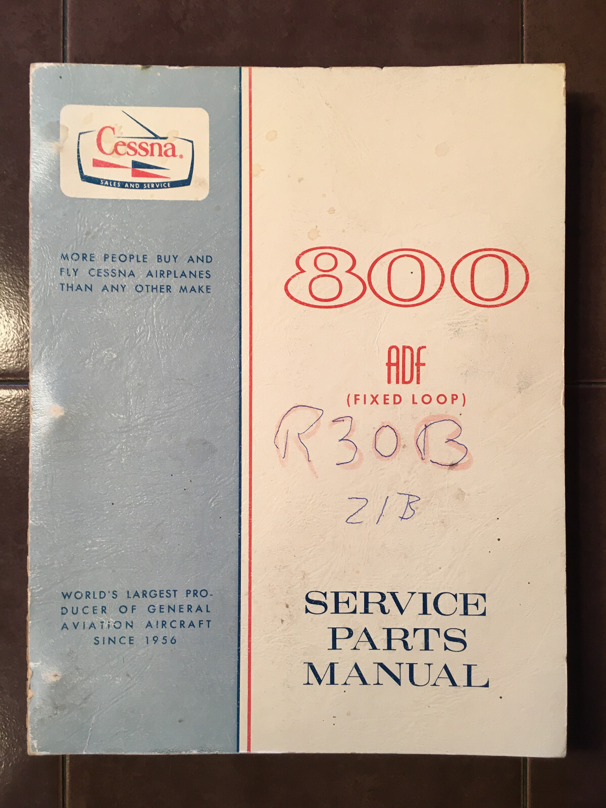 Cessna ARC 800 ADF, 21B, R30B Install, Service & Parts Manual