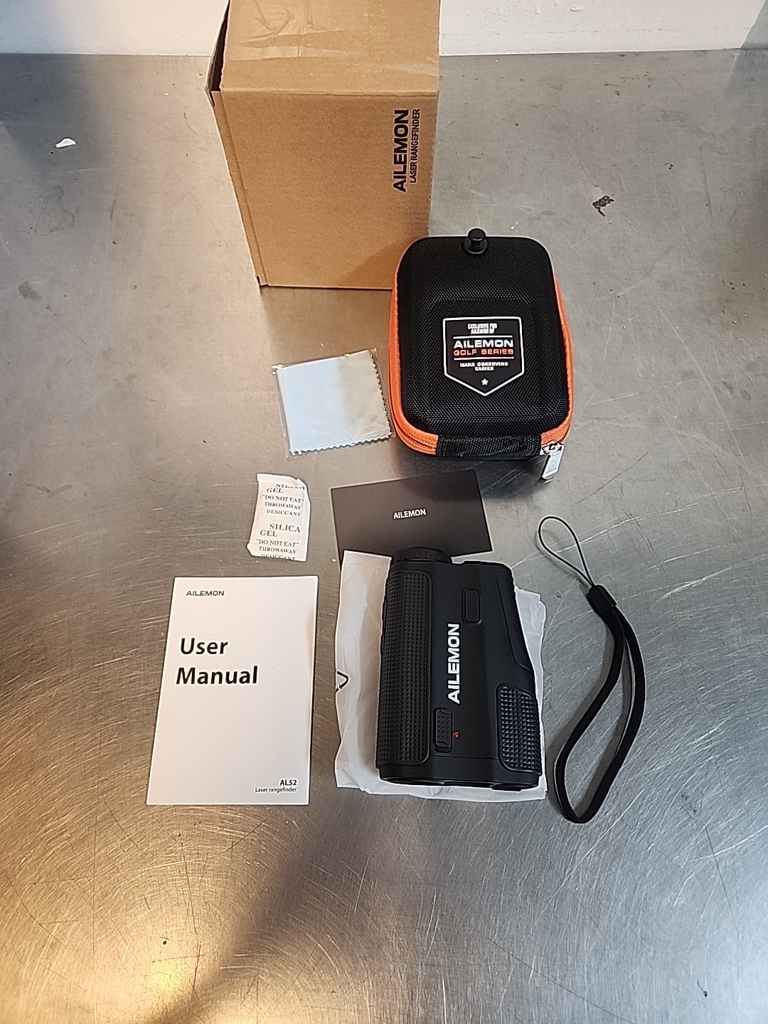AILEMON AL52 Golf Laser Rangefinder Hunting Range Finder 900Y Fast Focus